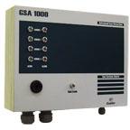 GSA-1000 - Central de detecção de gases.