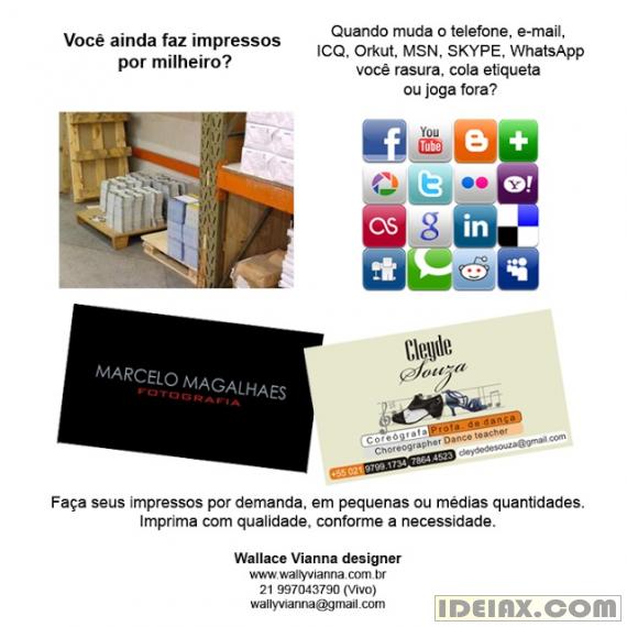Wallace vianna designer gráfico autônomo freelancer RJ