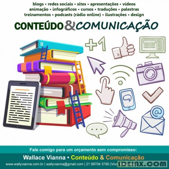 Criação de conteúdo para comunicação