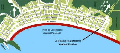 30 m praia de copacabana - esquina com av Atlantica